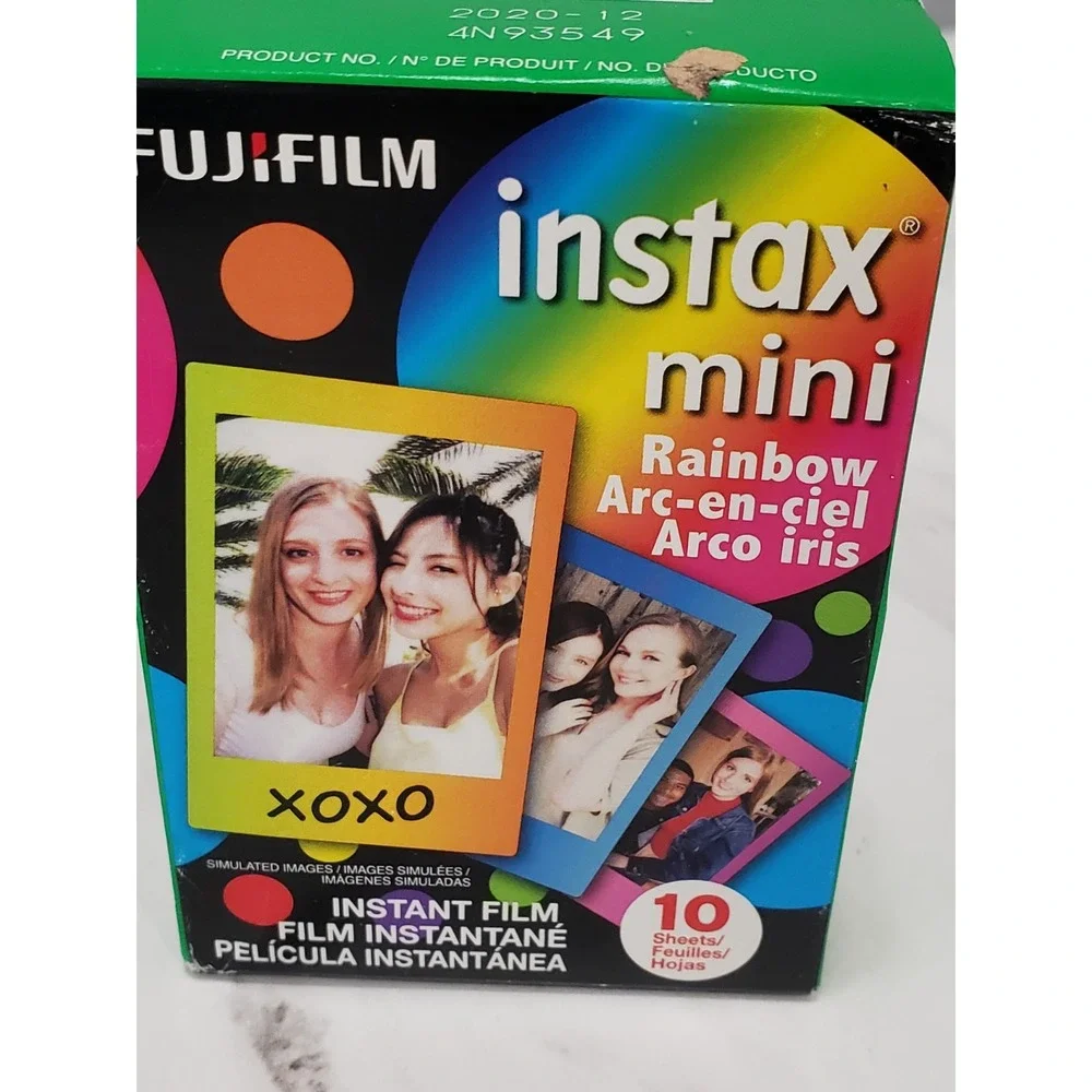 Fujifilm INSTAX Mini Instant Film (Rainbow) - 10 Sheets Sealed EXP 2020